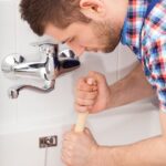 浴缸内下水道堵塞