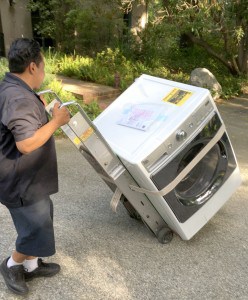 washer-on-hand-truck