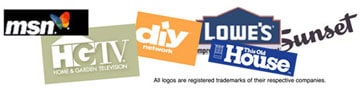 家Tips home improvement clients logos